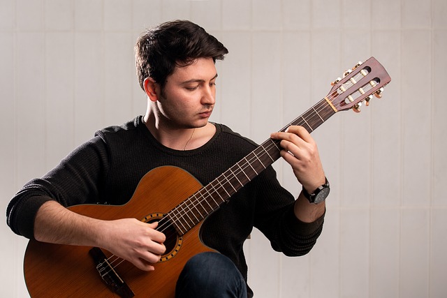 mano guitarra