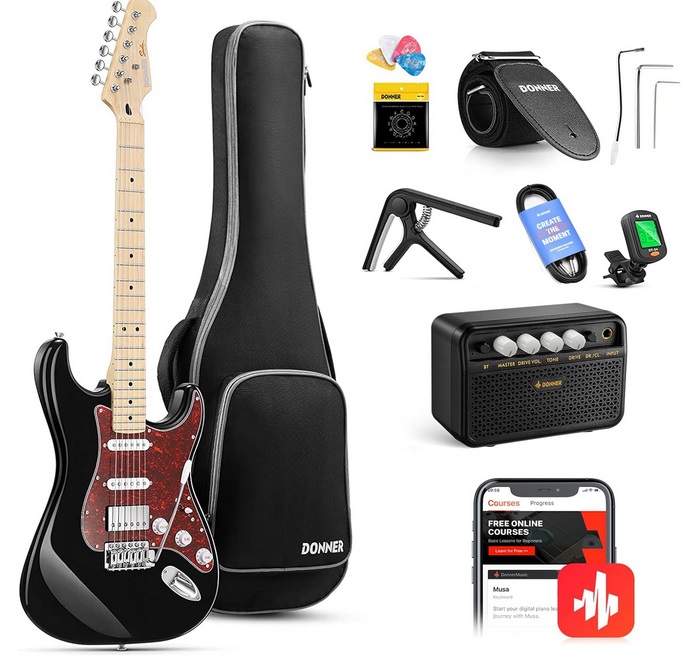 guitarra electrica donner 3