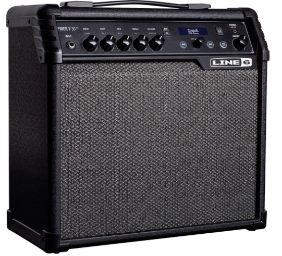 altavoz guitarra y micro